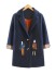 Dámsky kabát Lucy J1209 tmavo modrá