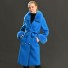 Dámský kabát P2570 modrá