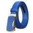 Dámský kožený pásek L142 modrá