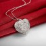 Dámský náhrdelník ve tvaru srdce J546 1