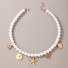 Dámsky perlový náhrdelník s príveskom D174 3