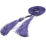 Dámsky pletený opasok L60 fialová