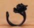 Dámský psí prsten J1844 černá