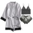 Dámský pyžamový set P2926 stříbrná
