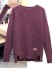 Dámsky sveter A2197 fialová