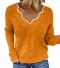 Dámsky sveter A2376 oranžová