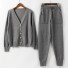 Dámský svetr a kalhoty B879 tmavě šedá