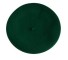 Dámsky vlnený baret tmavo zelená
