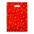 Darčekový sáčok s hviezdičkami 10 ks červená