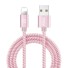 Datenkabel für Apple Lightning auf USB K437 rosa