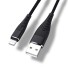 Datenkabel für Apple Lightning auf USB K447 schwarz