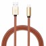 Datenkabel für Apple Lightning / USB K640 braun