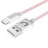 Datenkabel USB / Micro USB 10 Stk rosa