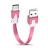 Datenkabel USB / Micro USB K647 hellrosa