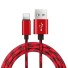 Dátový kábel Apple Lightning K484 červená