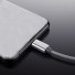 Dátový kábel pre Apple Lightning na USB K532 strieborná