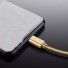 Dátový kábel pre Apple Lightning na USB K532 zlatá