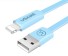 Dátový kábel pre Apple Lightning na USB K588 modrá