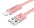 Dátový kábel pre Apple Lightning na USB K588 ružová