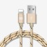 Dátový kábel pre Apple Lightning / USB K659 zlatá