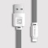 Datový kabel pro Apple Lightning na USB 50 cm šedá