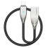 Datový kabel pro Apple Lightning na USB K515 stříbrná