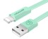 Datový kabel pro Apple Lightning na USB K588 tyrkysová