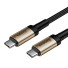 Dátový kábel USB-C K570 zlatá