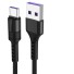 Datový kabel USB-C na USB K487 černá