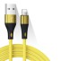 Dátový kábel USB / Lightning 2 ks žltá