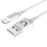 Datový kabel USB / Micro USB 10 ks stříbrná