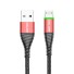 Datový kabel USB / Micro USB červená