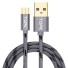 Datový kabel USB na Micro USB K481 tmavě šedá