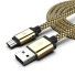 Dátový kábel USB na Micro USB K514 zlatá