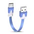 Dátový kábel USB na Micro USB K602 modrá