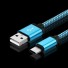Dátový kábel USB na USB-C K571 modrá
