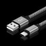 Datový kabel USB na USB-C K571 šedá