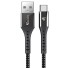 Datový kabel USB na USB-C K687 černá