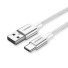 Datový kabel USB / USB-C K435 stříbrná