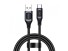Dátový kábel USB / USB-C K685 čierna