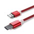 Datový kabel USB / USB-C s prodlouženým konektorem červená