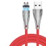 Dátový magnetický USB kábel K500 červená