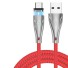 Dátový magnetický USB kábel K500 červená