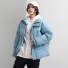 Daunenwinterjacke P2538 hellblau