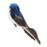 Decorare pasăre C499 albastru