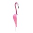 Dekoracja w postaci rowków w kształcie flaminga różowy