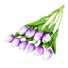 Dekoračná kytica tulipánov 10 ks 8