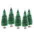 Dekorační stromečky 12,5 cm 5 ks zelená