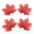 Dekoracyjne liście klonu - 100 szt jasny czerwony