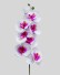 Dekoracyjne sztuczne orchidee biały - różowy